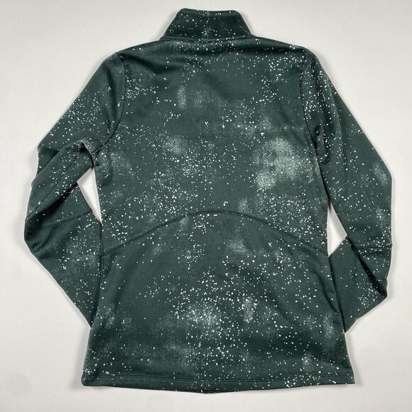 The North Face Full Zip‎ Fleece Lined Shirt Jacket Green Women Size M Pre-Owned - Picture 7 of 9